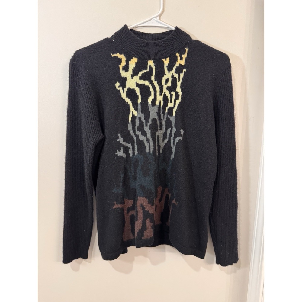 Snow Lotus pure cashmere sweater‎ size 95 Design